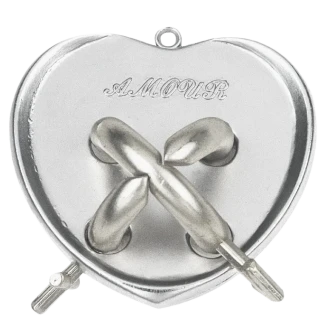 Mini Huzzle Amour Silver image
